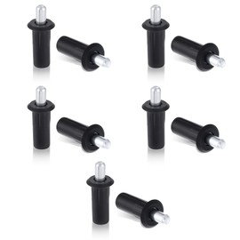 10Pcs Cabinet Door Repair Pins Damper Replacement Repair Pins Spring Loaded Pins Metal Furniture Fittings Connector Telescopic Pins