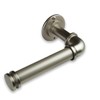 Rod Desyne Single Toilet Paper Holder, Satin Nickel