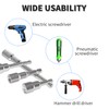 FOCKEAMS 14mm/0.55in Nut Setter Driver Drill Bit,Quick-Change,Impact Nut Driver Kit