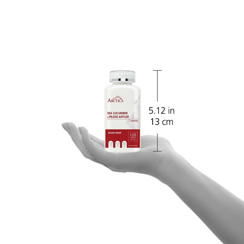Arctica Sea Cucumber & Pilose Antler Complex Capsule, Blood Vigor,