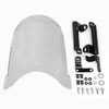 ENDURANCE XJLK88642S4 Motorcycle Meter Visor Long Set Clear + Mounting