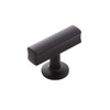 Belwith H077878MB T-Knob 1-15/16in X 15/16in Matte Black