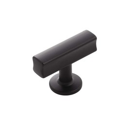 Belwith H077878MB T-Knob 1-15/16in X 15/16in Matte Black