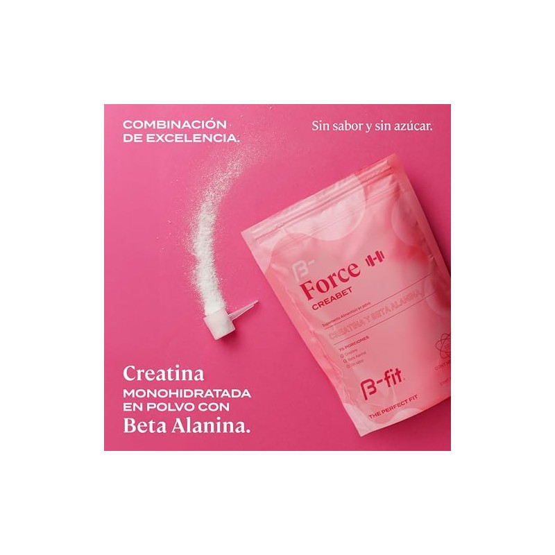 B-FIT Creabet, Creatina Monohidratada y Beta Alanina, 300g