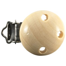 Dummy clip, choice of wood, non-toxic dummy clip, baby clip.