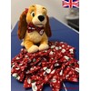 New Dogs Bow Tie CHRISTMAS Elastic Band attach COLLAR ACCESSORY