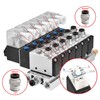 Heschen Electrical Pneumatic 6 Solenoid Valve, 4V210-08, AC220V Coil, PT1/4''