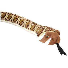 WILD REPUBLIC Snake Plush, Stuffed Animal, Plush Toy, Gifts for Kids, Western Diamondback 70"