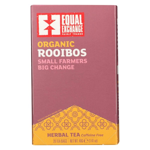 Equal Exchange Herbal, Rooibos Tea (6/20 BAG)