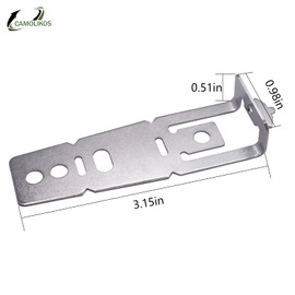 2-Pack WD01X27759 Dishwasher Mounting Bracket Compatible With GE Hotpoint Dishwasher Replacement Part