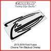 Avery Supreme Wrap Chrome Delete Vinyl Overlay fitting the 2013-2020