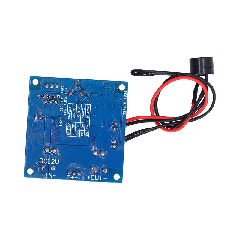 DC Speed Controller 12V Low Noise 4 Temperature Zones Work