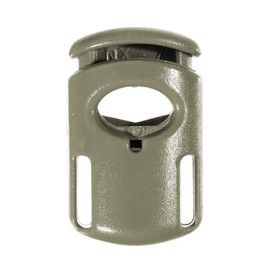 Paracord Planet Ellipse Spring Cord Lock 1/4 Inch – Paracord and Clothing – Coyote Brown (50 Pack)