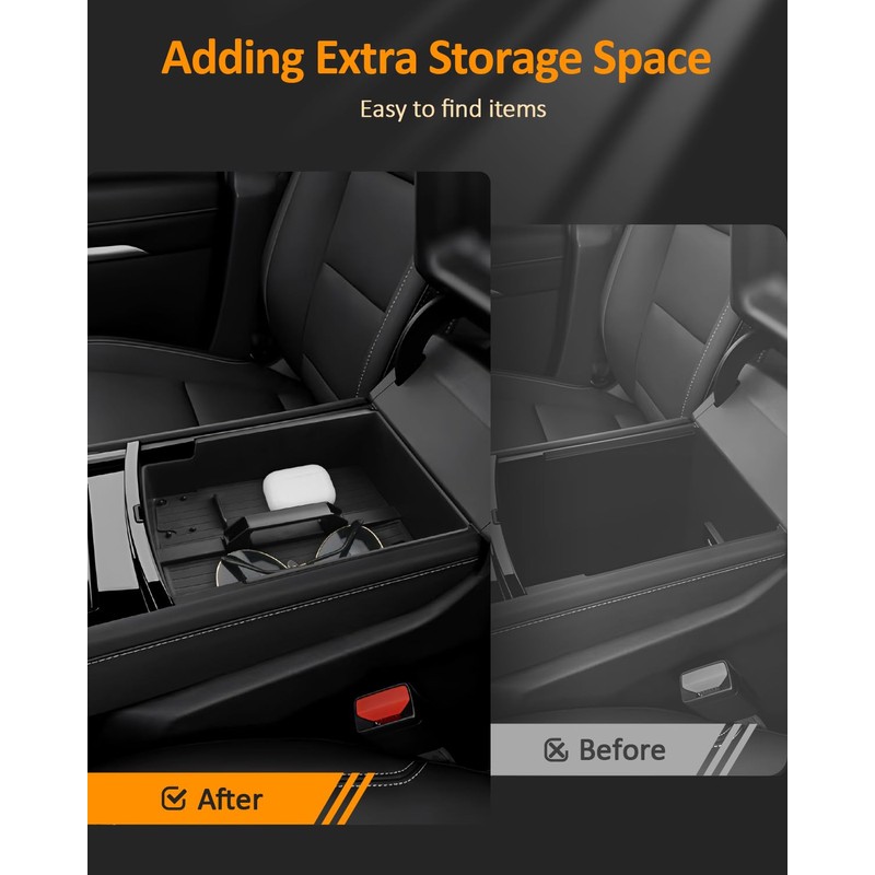 CDEFG for GMC Acadia 2024 2025 2026 Accessories Center Console