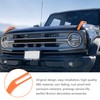 Trim Cover Exterior for Ford Bronco 2021-2026 2/4-Door 2PCS (Orange)