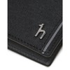 Hazzys (대구신세계)COLOR POINT 블랙 배색포인트 소가죽 슬림 반지갑 HJWA5E330BK (Daegu