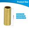 PATIKIL M10 Fine Thread Lamp Pipe, 10 Pack 25mm Threaded