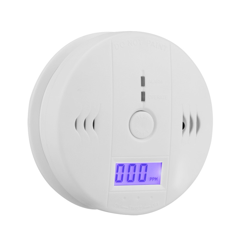 LCD CO Carbon Monoxide Detector Poisoning Warning Sensor Alarm