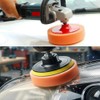 Sponge Buff Car Wash 125mm Electric Polisher Polishing Sponge Urethane