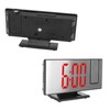 Projection Digital Alarm Clock USB Charging Automatic Dimming LED Mirror