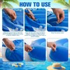 EXPAWLORER Inflatable Dog Pool Float Raft with Handle & Rope