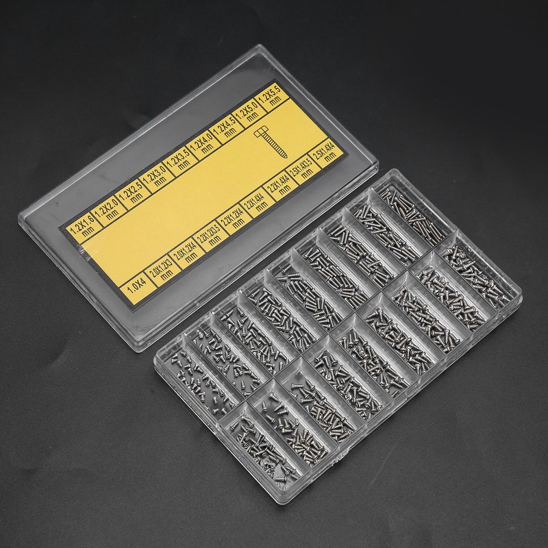 Watch Back Case Screw Watch Back Cover Repairing Screw Box