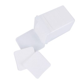 WOONEKY Unique Design Cotton Pads for Deep Skin Cleaning Lint Wipes Nail Glue Remover Makeup Wipe Tool