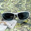 Joopin Silver Sports Sunglasses Trendy Wrap Around Sun Glasses Polarized