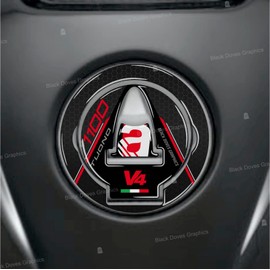 Sticker 3D Fuel Cap Compatible with Aprilia Tuono 1100 V4 from 2021