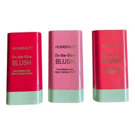 Barra Rubor Huxiabeauty On The Go 3 Piezas Coral/carmin/rosa Carmin/rosa/coral