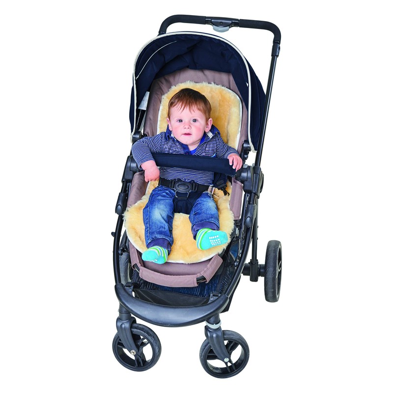 Fellhof 10405 sheepskin pushchair liner