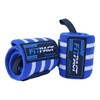 FITPACT Weight Lifting Wrist Wraps Support (PAIR), Elasticated Professional 18”