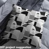 Feelyou Geometric Fabric by The Yard 2 Yards Modern Geometry