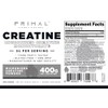 Primal- Creatina Monohidrato Polvo (400 Gramos) Creatina Micronizada Sin Sabor