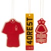 Nottingham Forest FC 3pk Air Freshener Official Merchandise