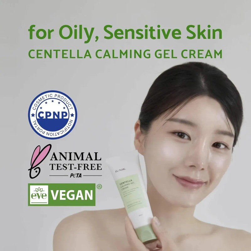 Bw- Crema En Gel Coreana Iunik Centella Asitica