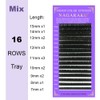 NAGARAKU Volume Eyelash Extensions 0.05mm D curl 13mm Russian Fan