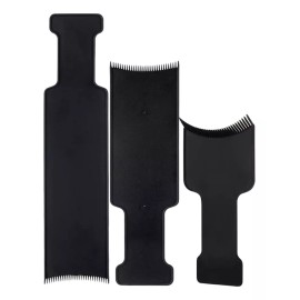 Lurrose 3 Piezas De Tabla De Paleta Larga Y Plana, Peine Par