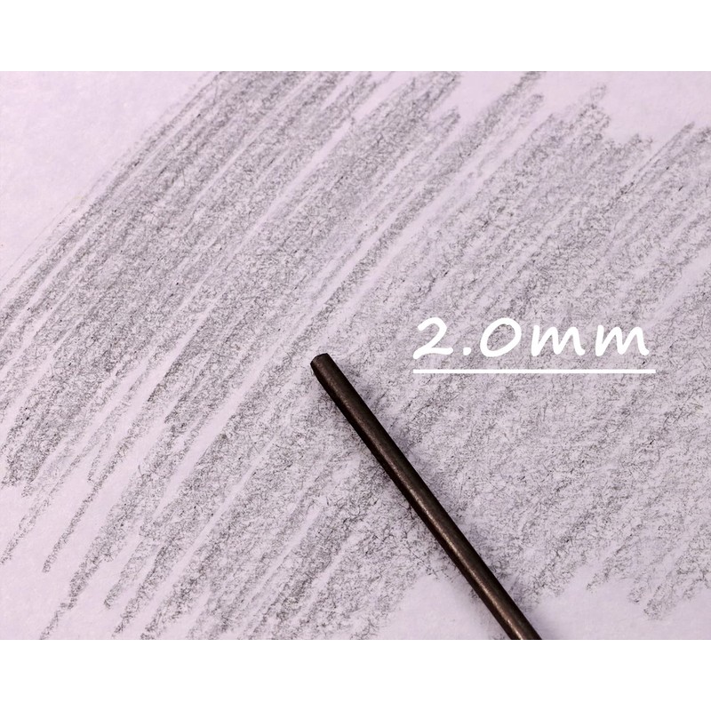 Tupalizy 16PCS 2mm Lead Refills Erasable Mechanical Pencil Leads Replacement