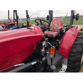 Durafit Seat Covers, Compatible with Yanmar Tractors YT235, YT347, YT359 2 Piece SEAT with ARMRESTS Exact fit seat Covers with Full Backs with Pockets and armrest Covers...