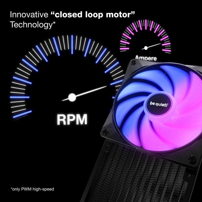 be quiet! Light Wings LX 120mm PWM PC Case Fan