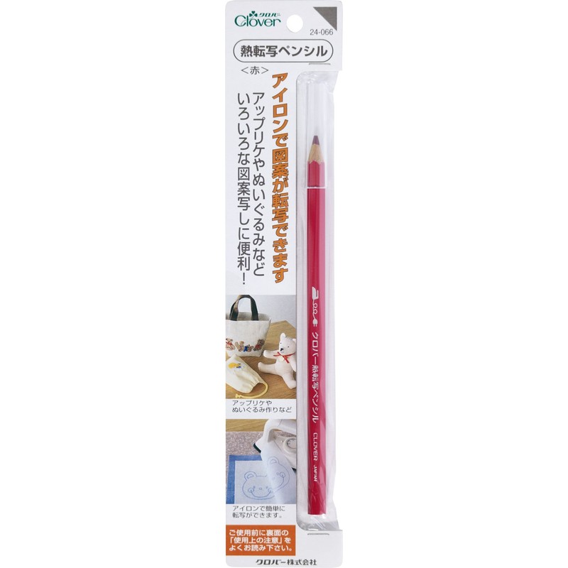 Clover thermal transfer pencil length 16 cm Red 24 – 066 