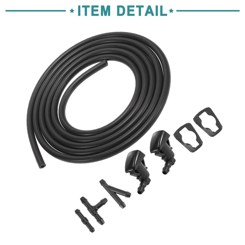 ACROPIX Windshield Washer Nozzle Kit for GMC Compatible with Saturn
