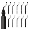 Deburring Tool Set, with 10PCS Deburring Head Burr Remover Hand