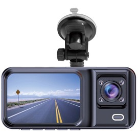 Denver CCT-2500 Dashcam Blickwinkel horizontal max.=120° 5V Dual-Kamera, G-Sensor, Automatischer St