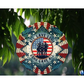 Unbranded All Gave Some, Some Gave All 10inch Wind Spinner Birthday Christmas Gift US