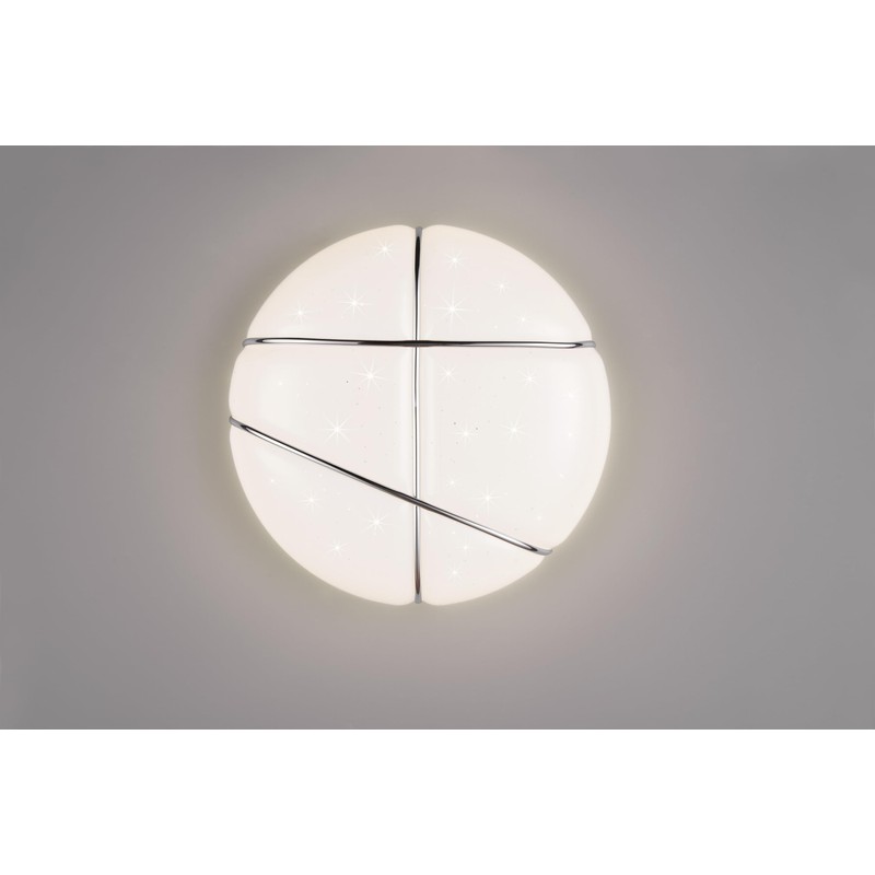 Reality Leuchten Tibor R62903001 LED Ceiling Light Plastic White with