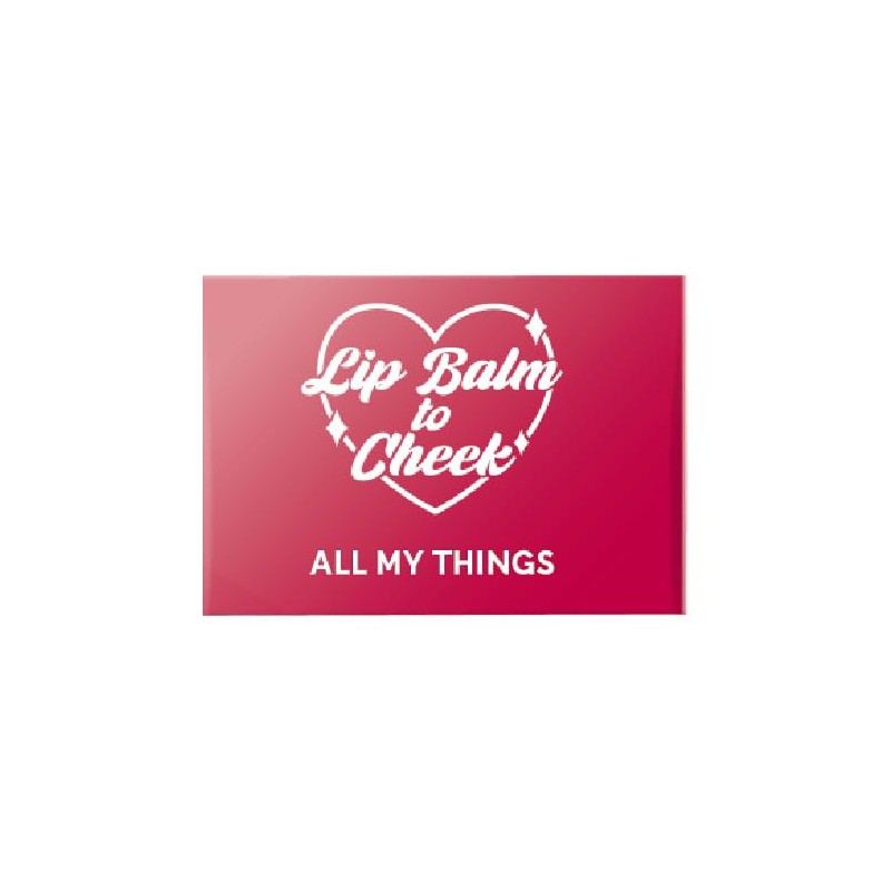 ALL MY THINGS Lip Balm Toe Teak 02 Cranberry (4.7g)