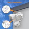 CELAVY 15W 1500 Lumen LED Security Lights with Motion Sensor