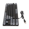 Mechanical Gaming Keyboard Multifunction 87 Keys Colorful Backlight USB Wired